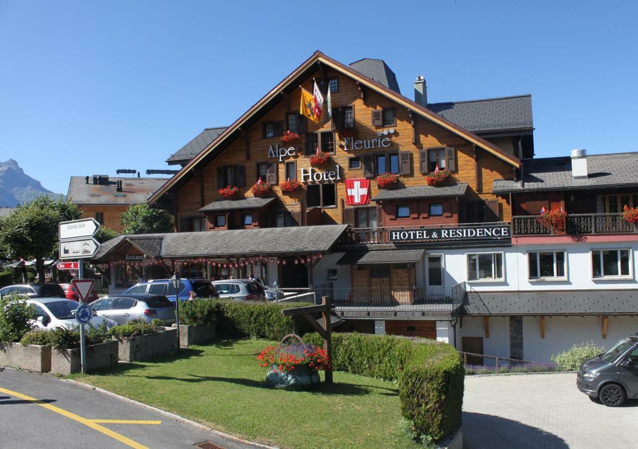 Alpe Fleurie Hôtel&Restaurant Villars-sur-Ollon Exterior foto